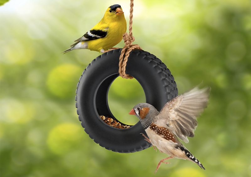 Illustration for article titled The Perfect Use For All Your Old Tiny Tires